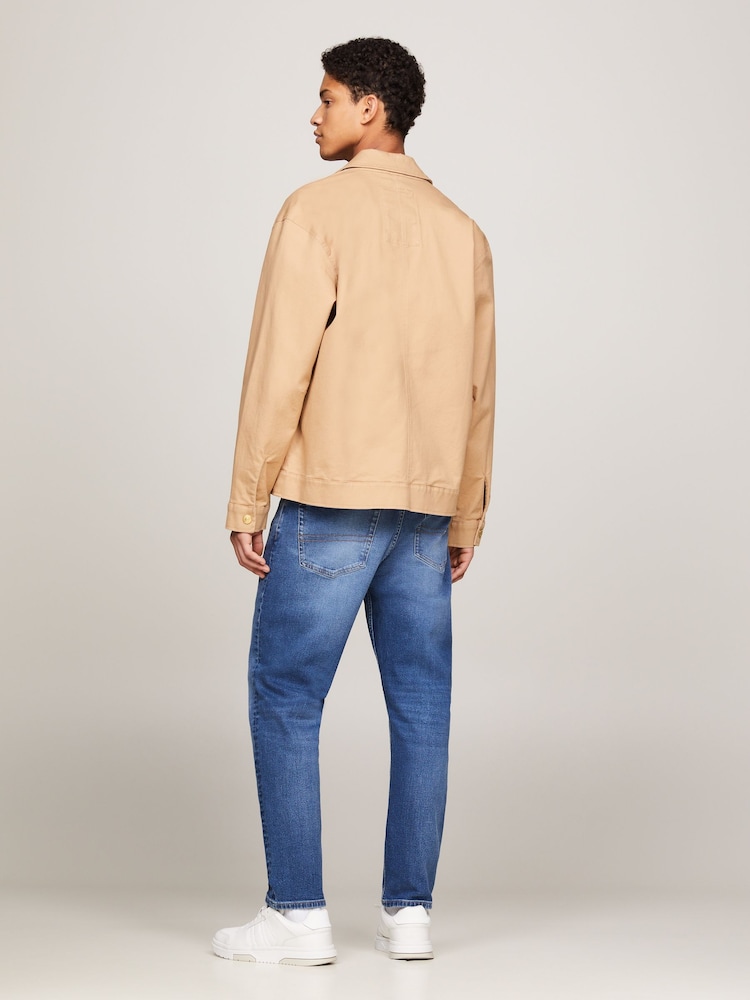 Tommy Jeans Brown Cotton Jacket - Image 2 of 6 Tommy Jeans Brown Cotton Jacket - Image 2 of 6