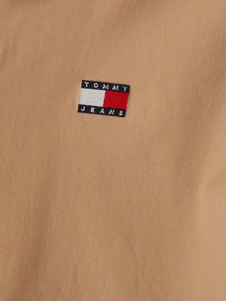 Tommy Jeans Brown Cotton Jacket - Image 6 of 6 Tommy Jeans Brown Cotton Jacket - Image 6 of 6