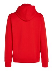 Tommy Jeans Red Badge 100% Cotton Hoodie - Image 5 of 6