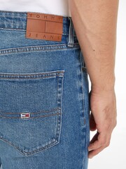 Tommy Jeans Blue Scanton Denim Shorts - Image 3 of 6