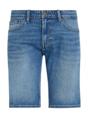 Tommy Jeans Blue Scanton Denim Shorts - Image 4 of 6