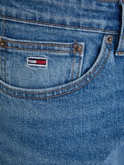 Tommy Jeans Blue Scanton Denim Shorts - Image 6 of 6