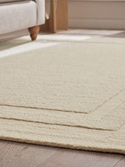 Light Natural Vienna Border Rug - Image 3 of 8