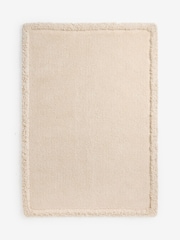 Ivory Fluffy Border Rug - Image 6 of 6