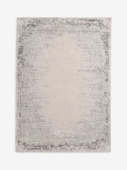 Greige Abstract Border Rug - Image 6 of 6