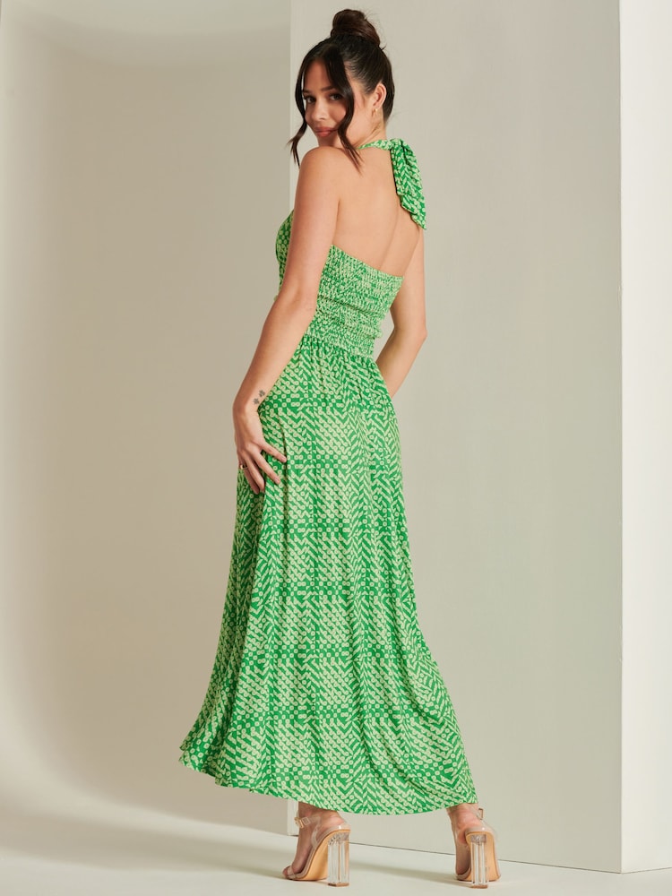 Jolie Moi Maxikleid mit gerafftem Rücken und tiefem Ausschnitt - Bild 2 von 6 Jolie Moi Maxikleid mit gerafftem Rücken und tiefem Ausschnitt - Bild 2 von 6