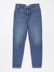 FatFace Cara Blue Barrel Leg Jeans - Image 5 of 5