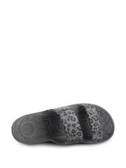 Totes Animal Ladies Bounce Double Strap Sliders - Image 4 of 5