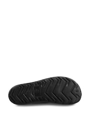 Totes Black Bounce Toe Post Mens Sandals - Image 4 of 5