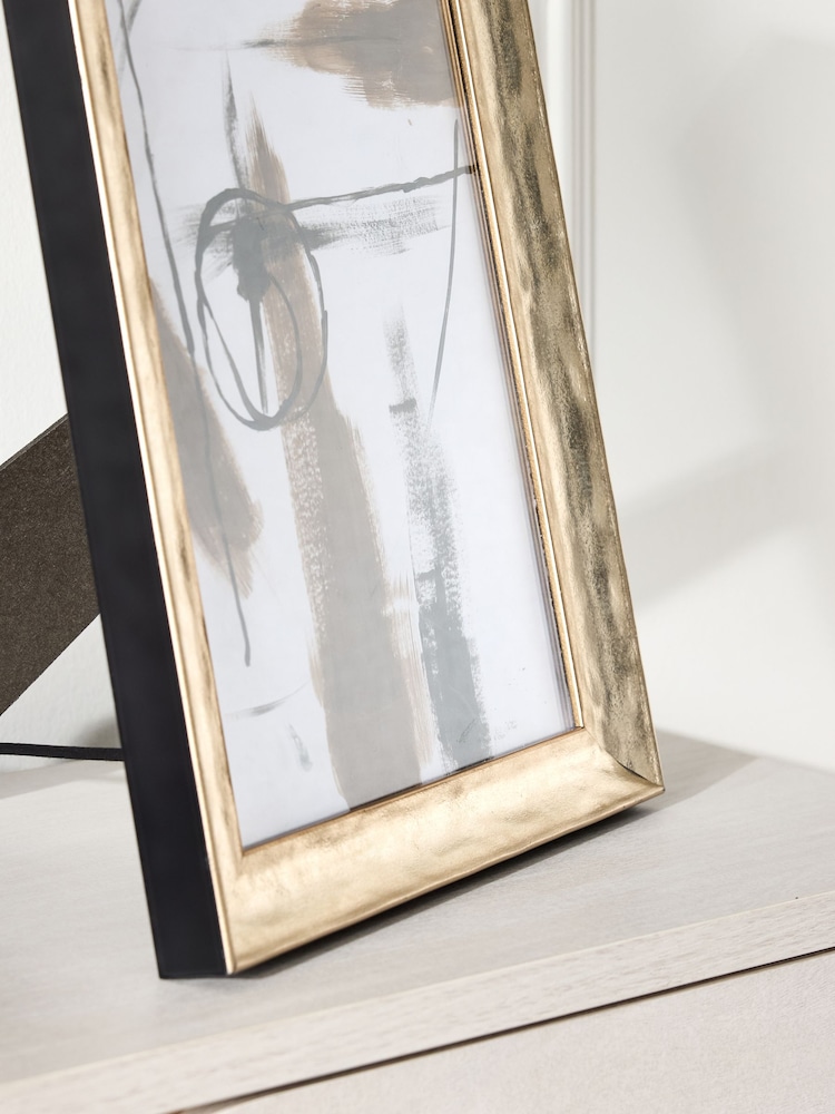 Gold Textured Large Photo Poster Frame - Image 2 of 2