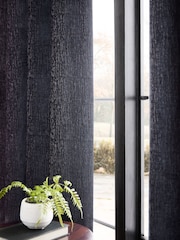 Cortinas de ilhós de chenille pesadas - Imagem 5 de 7