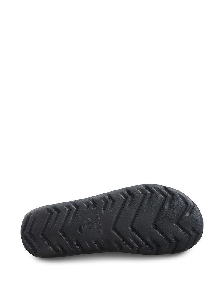 Totes Grey Bounce Toe Post Mens Sandals - Image 5 of 5