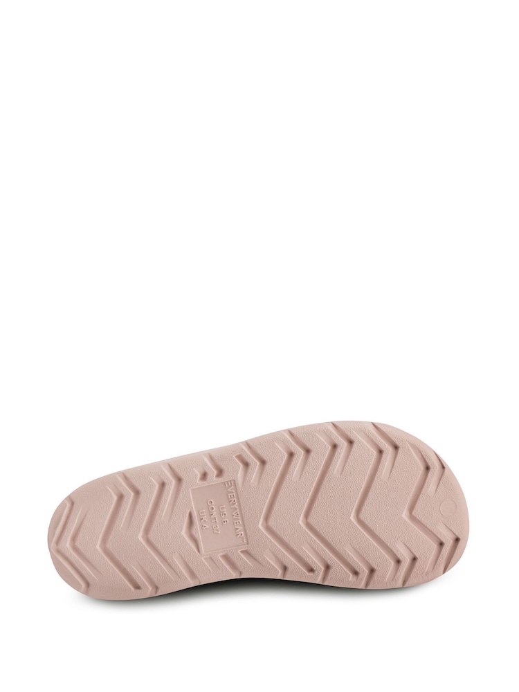 Totes Natural Ladies Bounce Cross Slider Sandals - Image 5 of 5