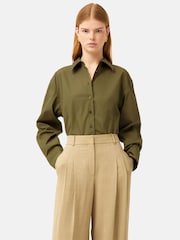 Jigsaw Cotton Poplin Shirt - Image 1 of 5