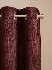 Cortinas de ilhós de chenille pesadas - Imagem 6 de 7