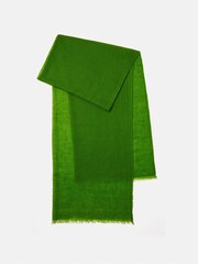 Jigsaw Green Pure Cashmere Gauze Scarf - Image 4 of 6