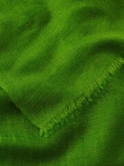 Jigsaw Green Pure Cashmere Gauze Scarf - Image 6 of 6