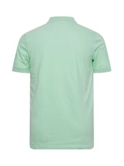 BadRhino Big & Tall Green 100% Cotton Polo Shirt - Image 3 of 3