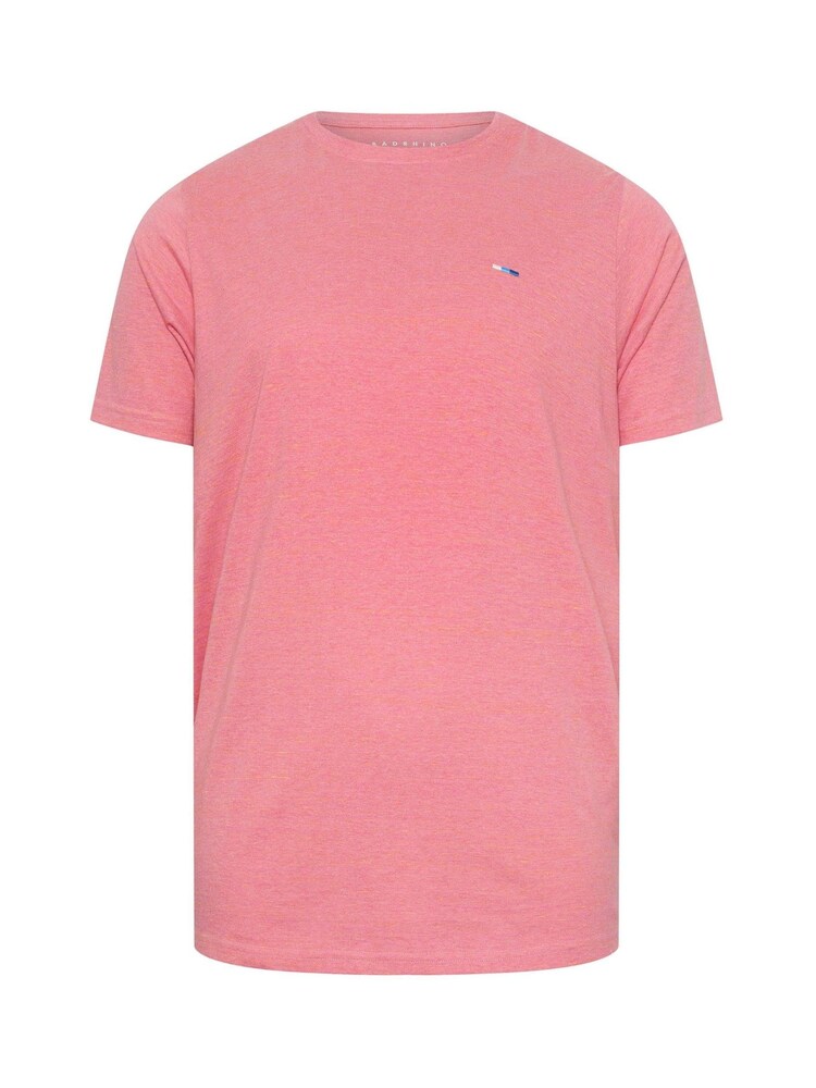 BadRhino Big & Tall Pink Slub T-Shirt - Image 2 of 3