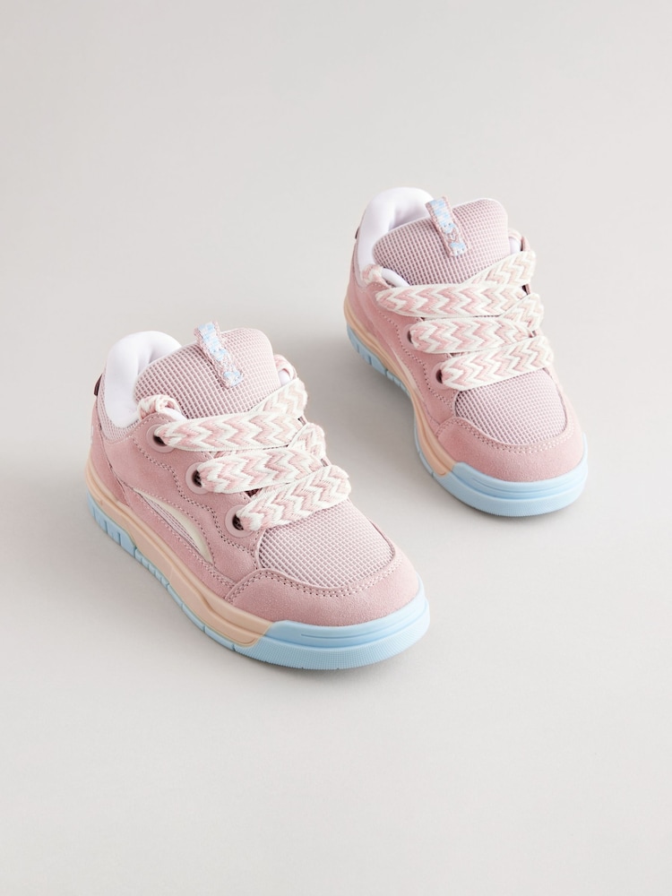 Pink Skate Trainers - Image 1 of 5