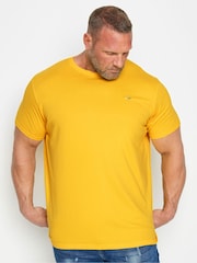 BadRhino Big & Tall Orange 100% Cotton T-Shirts 5 Pack - Image 3 of 8