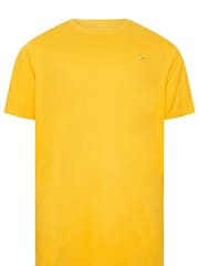 BadRhino Big & Tall Orange 100% Cotton T-Shirts 5 Pack - Image 5 of 8
