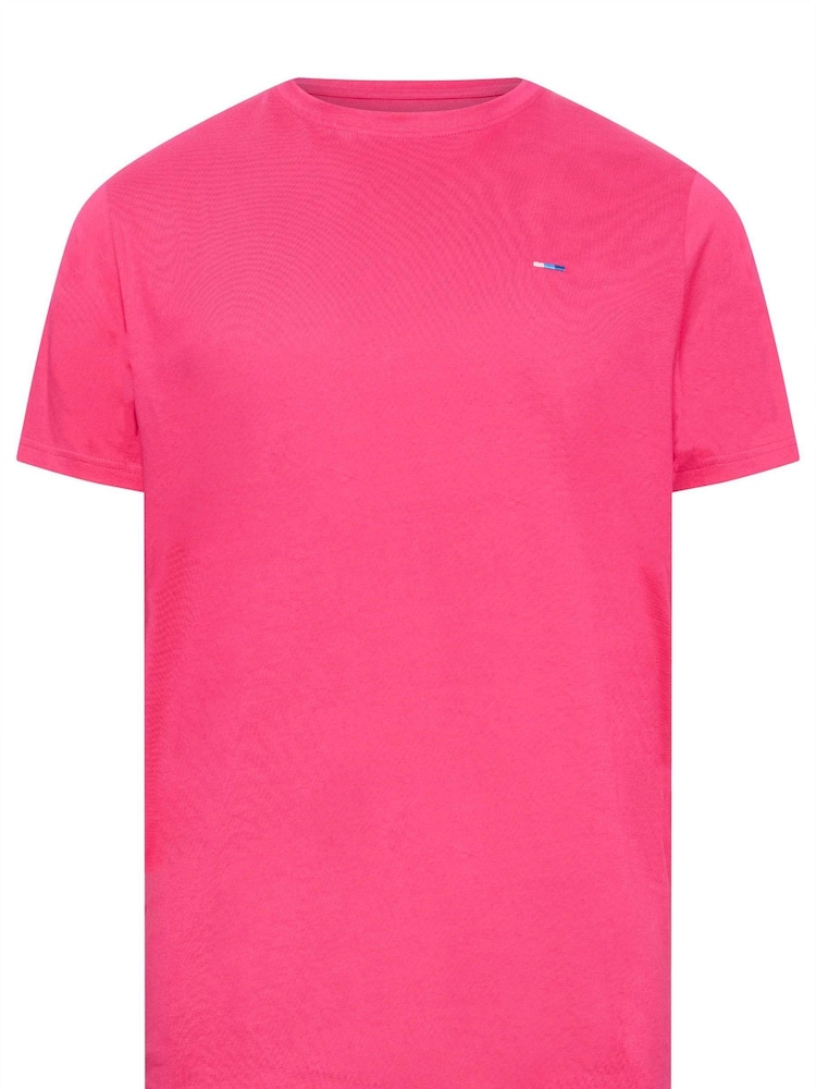 BadRhino Big & Tall Orange 100% Cotton T-Shirts 5 Pack - Image 8 of 8