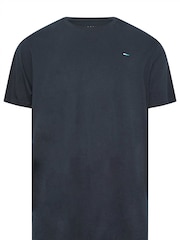 BadRhino Big & Tall Green/Blue/Navy/Purple/Pink 100% Cotton T-Shirts 5 Pack - Image 4 of 7