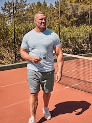 BadRhino Big & Tall Blue Slub T-Shirt - Image 1 of 4