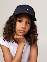 Tommy Hilfiger Blue Small Flag Cap - Image 1 of 3
