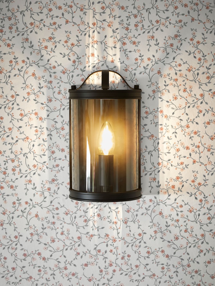 Laura Ashley Black Harrington Wall Light - Image 1 of 5