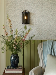 Laura Ashley Black Harrington Wall Light - Image 3 of 5