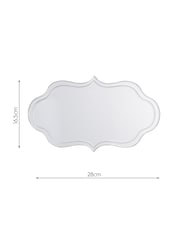Laura Ashley Mirror Rochelle Hanging Trio of Mirrors - Image 4 of 5