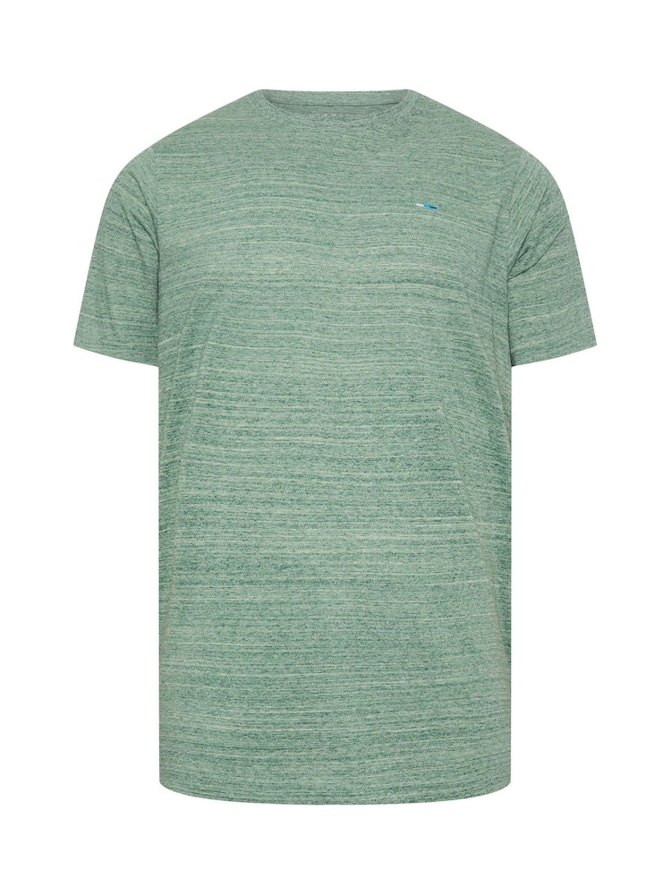 BadRhino Big & Tall Green Slub T-Shirt - Image 2 of 3