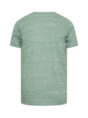 BadRhino Big & Tall Green Slub T-Shirt - Image 3 of 3