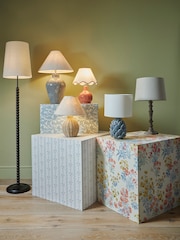Laura Ashley Old Rose Bramhope Table Lamp - Image 4 of 5