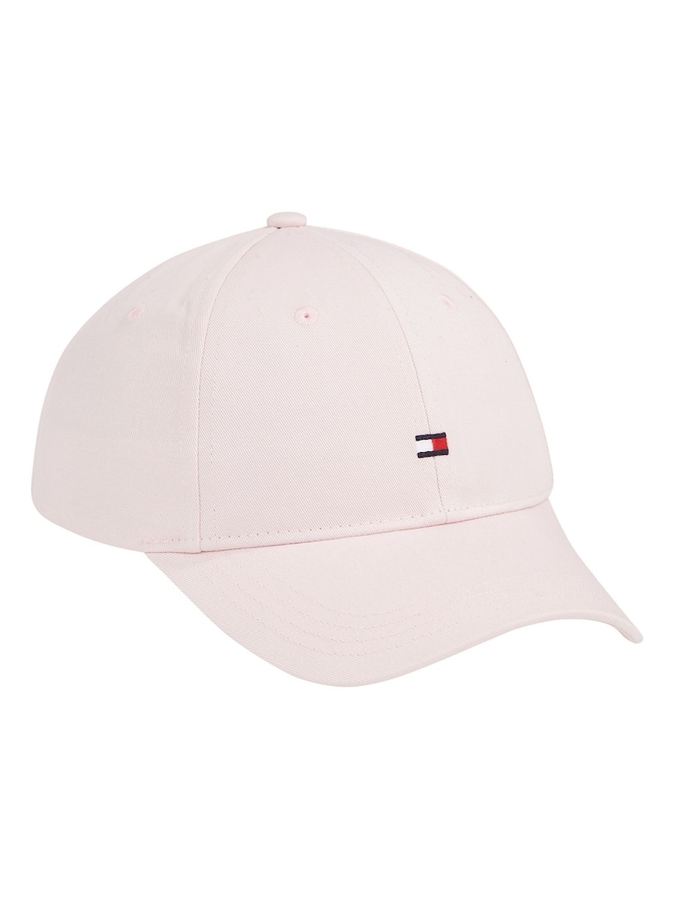 Tommy Hilfiger Pink Small Flag Cap - Image 2 of 4 Tommy Hilfiger Pink Small Flag Cap - Image 2 of 4