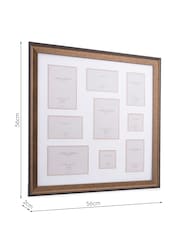 Laura Ashley Bronze Cara Multi Aperture Photo Frame - Image 6 of 6