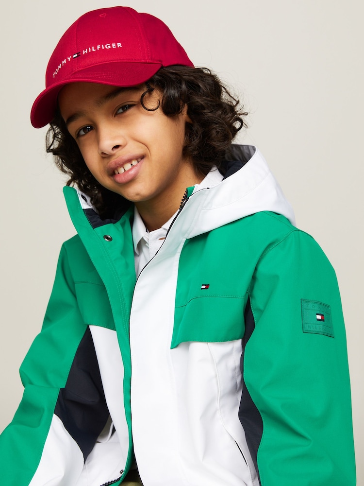 Tommy Hilfiger Red Essential Cap - Image 1 of 4 Tommy Hilfiger Red Essential Cap - Image 1 of 4
