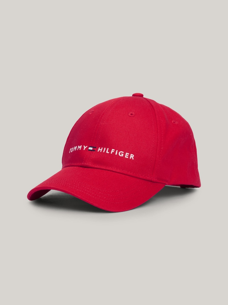 Tommy Hilfiger Red Essential Cap - Image 2 of 4