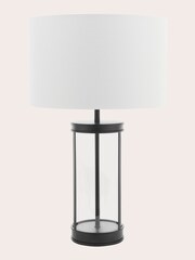 Laura Ashley Black Harrington Table Small Lamp - Image 2 of 4