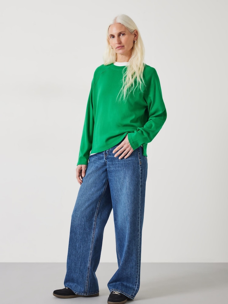 Hush Green Matilda Raglan Top - Image 2 of 5