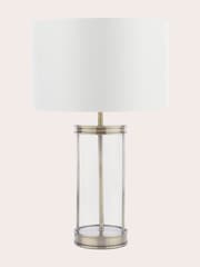 Laura Ashley Antique Brass Harrington Table Small Lamp - Image 3 of 4