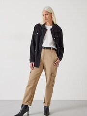 Hush Black Eloise Utility Jacket - Image 3 of 5