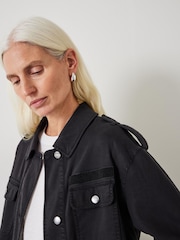 Hush Black Eloise Utility Jacket - Image 4 of 5