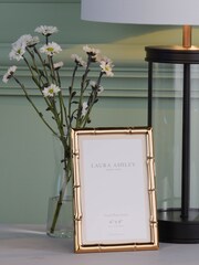 Laura Ashley Polished Gold Orwell Photo Frame - Image 1 of 5