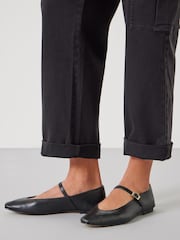 Hush Black Maeva Mary Jane Flats - Image 1 of 4
