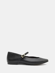 Hush Black Maeva Mary Jane Flats - Image 2 of 4