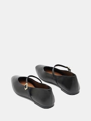 Hush Black Maeva Mary Jane Flats - Image 3 of 4