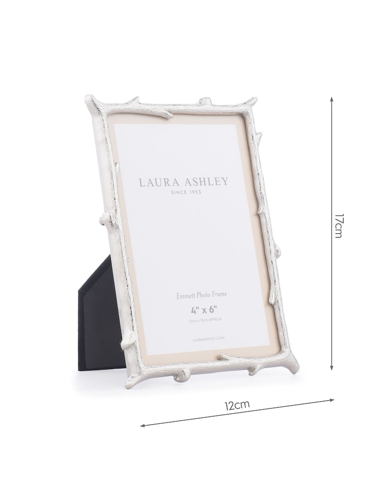Laura Ashley Polished Nickel Emmett Photo Frame - Image 5 of 5